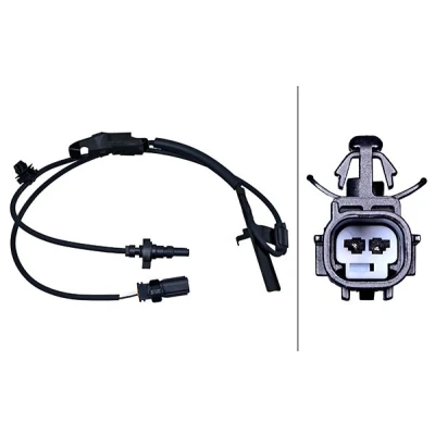 Immagine di HELLA 6PU 358 218 071 Sensore ABS con supporto Hall 2 1021
