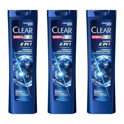 Immagine di Clear Shampoo 3 x 225ml Action