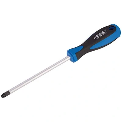 Immagine di Draper 63562 Cacciavite a punta PZ tipo n. 3, lunghezza lama 150 mm, blu