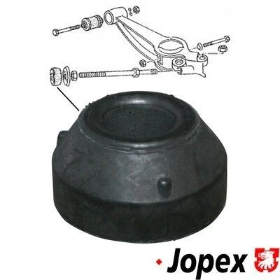 Immagine di JP GROUP 1140201100 Silent Block CLASSIC Assale anteriore Sx, Dx, inferiore, interno Braccio trasversale oscillante