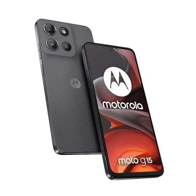 Immagine di Motorola moto g15 17,1 cm (6.72&quot;) Doppia SIM Android 15 4G USB tipo C 8 GB 512 5200 mAh Grigio