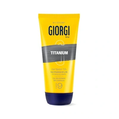 Immagine di Giorgi Line Gomina Absolut Titanium, 0% Siliconi, Fissaggio e Durata 48h Senza Residui, Finitura Ultra Resistente Leggero, 5 170 ml
