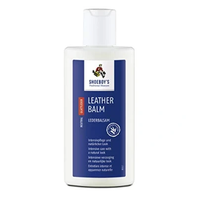 Immagine di SHOEBOY&#039;S Leather Balm Balsamo in pelle con ingredienti naturali, confezione da 1 (1 x 150 ml), neutro, ml (1er Pack)