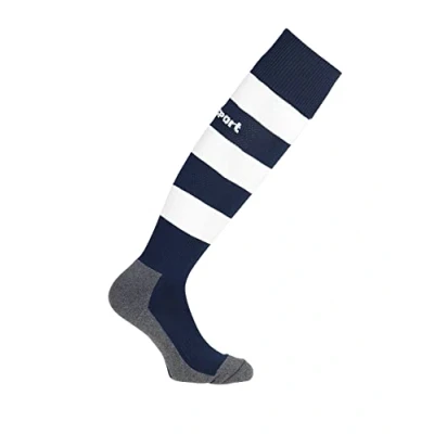 Immagine di uhlsport Team PRO Essential Stripe Socken, Calze da Uomo, Navy/Bianco, 41 44