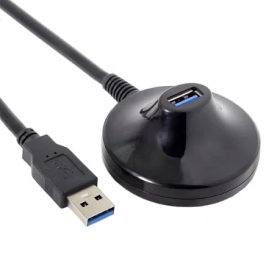 Immagine di xiwai Cavo di prolunga per docking station USB 3.0 da maschio a femmina, 5 Gbps, telefono e computer portatile, 0,8 m