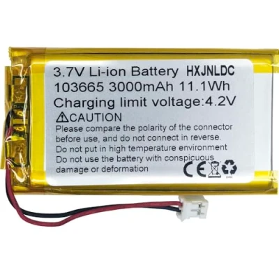 Immagine di DC 3.7V 3000mAh 103665 li Ion Lithium Polymer Battery Replacement per DIY 3.7 5v prodotti della batteria,Luce LED, altoparlante Bluetooth
