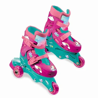 Immagine di UNICORN INLINE SKATES Pattini in linea doppia funzione Size &quot;S&quot; dal 29 al 32
