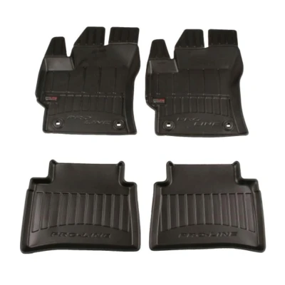 Immagine di FROGUM 3D408333 Set tappetino Gomma anteriore e posteriore 4 nero TOYOTA: Corolla XII Hatchback, Station Wagon