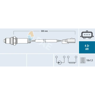 Immagine di FAE 75661 Sonda lambda