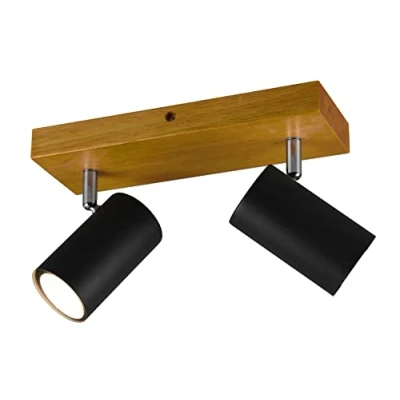Immagine di Trio Leuchten Punti Luce, Legno/Colore Nero Opaco