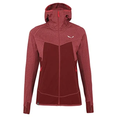 Immagine di SALEWA Puez Hybrid Polarlite Felpa con cappuccio da donna in pile softshell