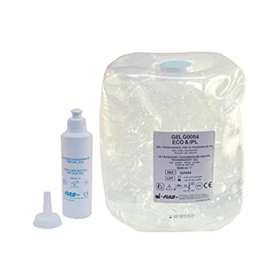 Immagine di Gel Conduttore per Apparecchiature ad Ultrasuoni da 5 Kg. con Contenitore 250 ml