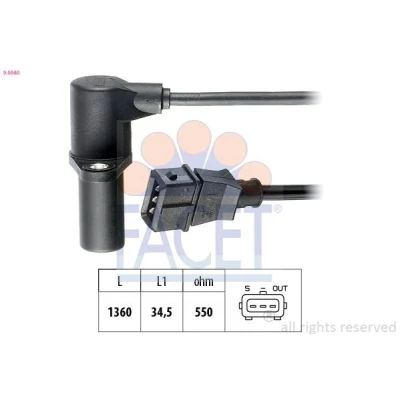 Immagine di FACET 9.0040 Generatore di Impulsi Made in Italy OE Equivalent OPEL: Corsa A CC, Omega Sedan