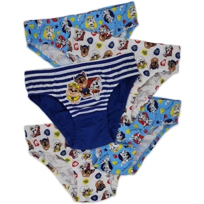 Immagine di Paw Patrol Chase, Marshall &amp; Rubble Slip Bambino in Cotone Intimo Confezione da 5 18 24 Mesi: 92cm