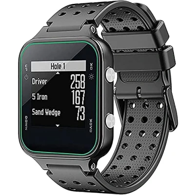 Immagine di Shieranlee Cinturino compatibile con Garmin Approach S20 Cinturino/Approach S5 /Approach S6 /Forerunner 220 230 235 630 620 735 Silicone Watchbands