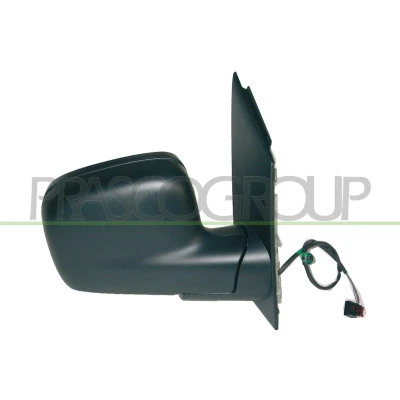 Immagine di Specchio retrovisore esterno Prasco Premium VG9047315P Dx con la prima mano elettrico termico, regolabile dall&#039;interno VOLKSWAGEN: Caddy 3