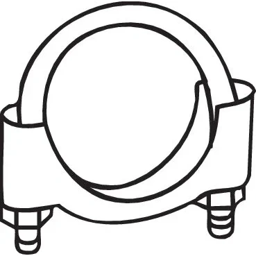 Immagine di BOSAL 250 950 Pezzo per fissaggio, Imp. gas scarico 50