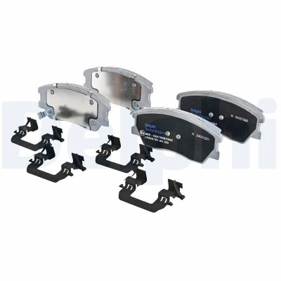 Immagine di Kit pastiglie freno, Freno a disco DELPHI LP5031EV