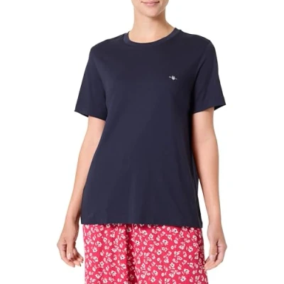 Immagine di GANT Archive Shield Tshirt basic, Donna, Taglia: Medium, Evening blue