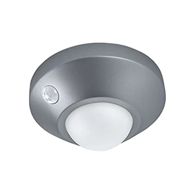 Immagine di LEDVANCE NIGHTLUX® Ceiling L 4058075270855 Luce notturna LED con sensore di movimento Rotondo (monocolore) Bianco neutro Argento