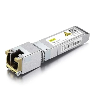 Immagine di 10Gtek 10Gb SFP+ RJ45 Modulo, 10GBase T Transceiver Compatibile per Cisco SFP 10G S, Ubiquiti UniFi UF 10G, Mikrotik S+RJ10, Netgear, TP Link, D Link