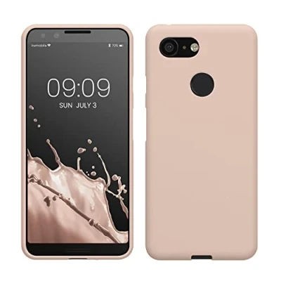 Immagine di kwmobile Custodia Compatibile con Google Pixel 3 Cover Back Case per Smartphone in Silicone TPU Protezione Gommata coconut swirl
