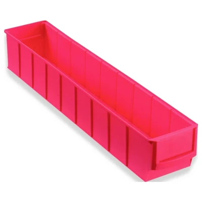 Immagine di Allit 456561 Cassetta impilabile da magazzino (L x L A) 91 500 81 mm Rosso 1 pz.