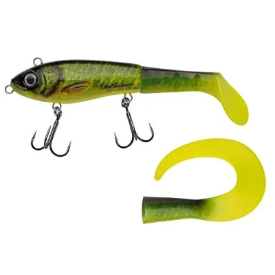 Immagine di Abu Garcia Svartzonker Mchybrid, Esca Artificiale. Unisex, Vero luccio Caldo, 100g 200mm