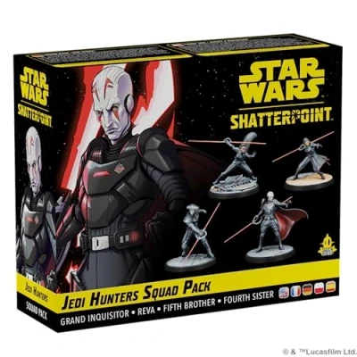 Immagine di Asmodee Star Wars Shatterpoint: Jedi Hunters, Espansione Gioco da Tavolo, 14+ Anni, Edizione in Inglese
