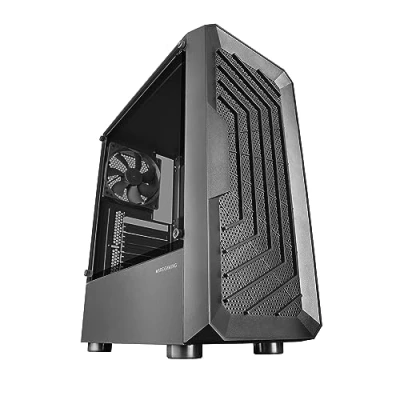 Immagine di Mars Gaming MC 2000, Case Semitower ATX, Finestra Laterale Completa, Design Mesh Frontale, 1x Ventola FDB 120mm Ultra Silenziosa, a Doppia Camera, Nero