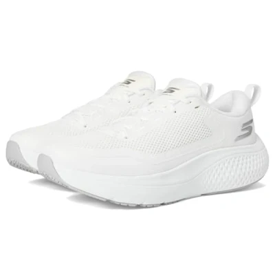 Immagine di Skechers Go Run Supersonic Max, Scarpa da Running Donna (White/Silver, Sistema Taglie Calzature EU, Adulto, Numero, Media, 37)