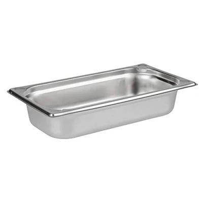 Immagine di APS 81302 GN 1/3 contenitore, contenitore gastronorm in acciaio inox, dimensioni 175 x 325 mm/altezza 650 mm/volume 2,5 litri