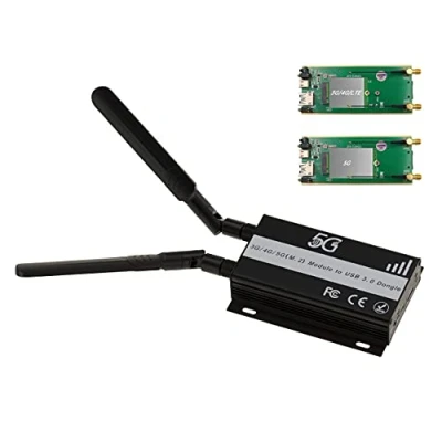 Immagine di KALEA INFORMATIQUE M2 B Key to USB 3.0 adapter per modulo WWAN LTE con supporto scheda SIM, compatibile 3G 4G 5G.