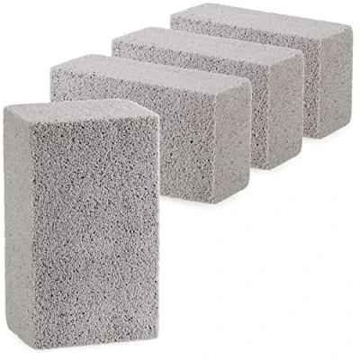 Immagine di com four® 4X Pietra per la Pulizia della griglia pomice di Varie superfici Raschietto padelle Riutilizzabile (04 Pezzi griglia)