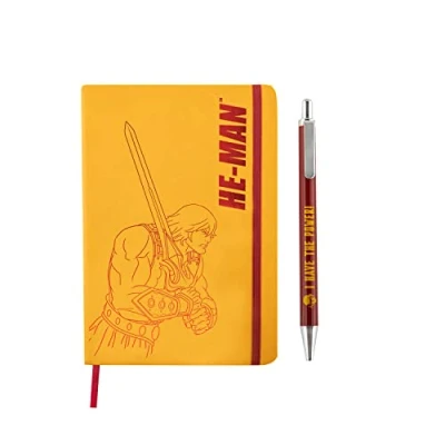 Immagine di Animación,Masters of the universe Cinereplicas MOTU Set di taccuini e penne Deluxe He Man Licenza ufficiale