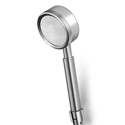 Immagine di AOKKR Soffione Doccia Alta Pressione, Risparmio Idrico, Telefono a Mano in Acciaio Inox, Facile da Installare Compatibile per Bagno