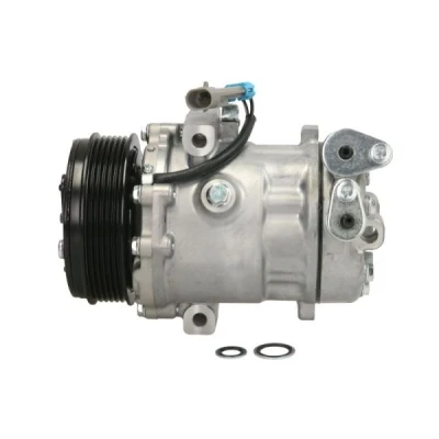Immagine di THERMOTEC KTT090287 Compressore Aria Condizionata SD6V10 12V PAG 46 R134a OPEL: Meriva A, Corsa C Hatchback, Astra G CC, SUZUKI: SWIFT 4, IGNIS 2