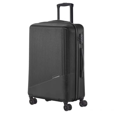 Immagine di travelite Valigia Media M a Guscio Rigido 4 Ruote, Serie di Bagagli Bali Trolley in ABS con Chiusura Combinazione TSA, 67 cm, 65 L
