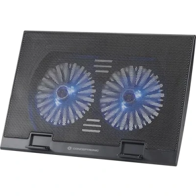 Immagine di Conceptronic THANA02B Supporto per notebook con funzione di raffreddamento Regolabile in altezza