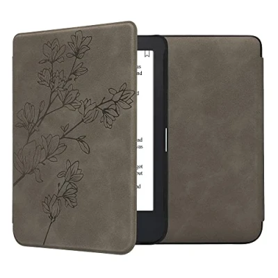 Immagine di kwmobile Custodia eReader Compatibile con Kobo Clara 2E Cover eBook Reader Flip Case Magnetica Pelle PU Magnolie