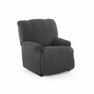 Immagine di SOFASKINS® Fodera per poltrona relax reclinabile, super elastica, copridivano dal design esclusivo, traspirante e resistente, facile da posizionare. Misura 70 90 cm. Colore grigio OSC.