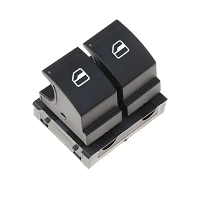 Immagine di GEEANDLY Interruttori a pulsante per auto Pulsantiera Finestra 1K3959857 Compatibile con Golf Mk5 Caddy Passat Eos Jetta