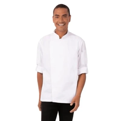 Immagine di Chef Works BCLZ008WHTS Giacca da Chef, Bianco, S Uomo