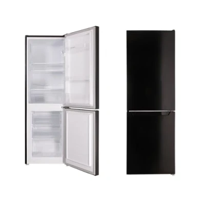 Immagine di respekta frigorifero combinato / 109 L parte 48 congelatore/con termostato regolabile e fabbricatore di ghiaccio KG144S 37 (H) 144 x (L) 47,4 (P) 49,5 cm 39 dB/Nero