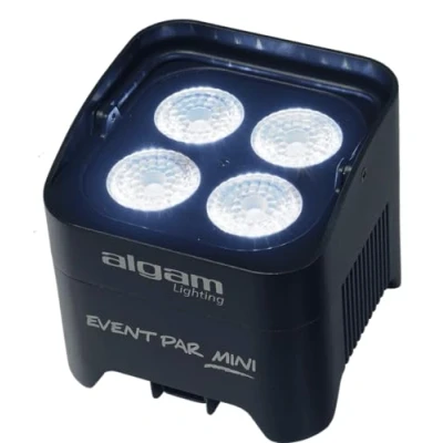 Immagine di ALGAM LIGHTING EVENTPAR MINI Par a Batteria, LED 4 x 10W RGBW, IP20, 1,9 kg, 130 122 mm