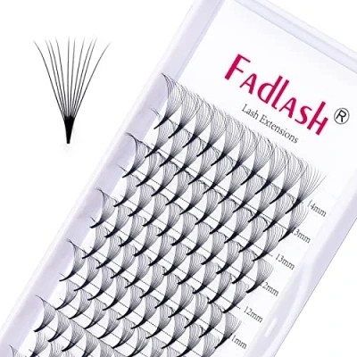 Immagine di Volume Russo 10D 0.07mm D Curl 8 14mm Lunghezza Mista Ciglia Premade Estensioni Lash Extensions