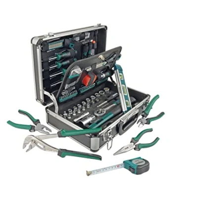 Immagine di Brüder Mannesmann M29067 Tuttofare Valigetta porta utensili con contenuto 90 parti (L x L A) 370 135 265 mm
