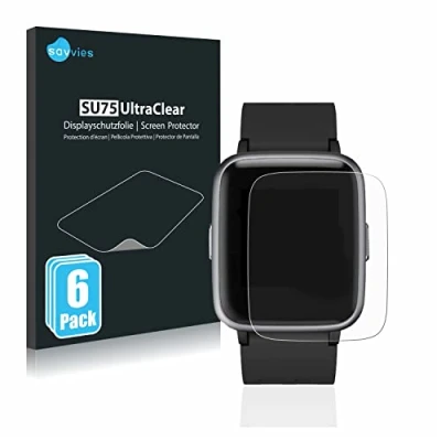 Immagine di savvies (6 Pezzi Pellicola Protettiva per Letsfit Fitness Tracker 1.3&quot; Protezione Schermo Trasparente