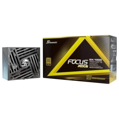 Immagine di Alimentazione+ATX+Stagionic+Focus+GX+ATX+3+%282024%29+ +1000W+%28Nero%29