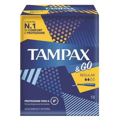 Immagine di TAMPAX&amp;GO Regular 18pz